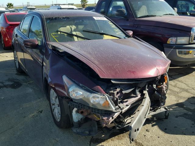 1HGCP2F37AA095899 - 2010 HONDA ACCORD LX RED photo 1