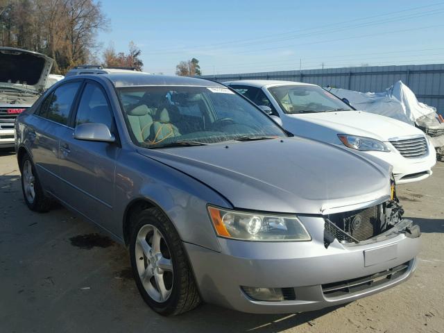 5NPEU46F37H162408 - 2007 HYUNDAI SONATA SE GRAY photo 1