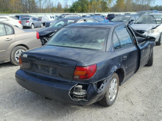 1G8ZH52812Z217548 - 2002 SATURN SL1 BLACK photo 4