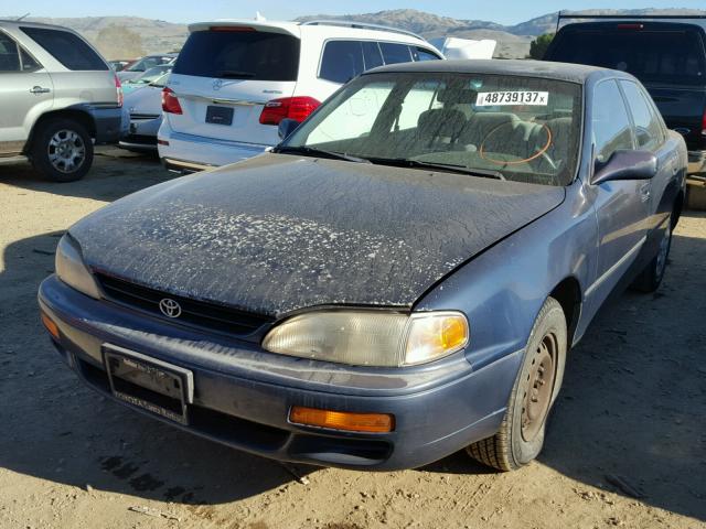 4T1SK12E1SU601166 - 1995 TOYOTA CAMRY LE BLUE photo 2