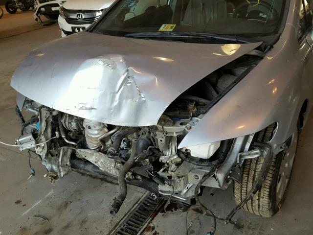 2HGFA1F50AH571230 - 2010 HONDA CIVIC LX SILVER photo 9