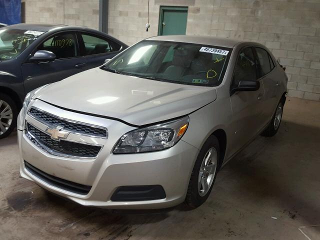 1G11B5SA7DF234374 - 2013 CHEVROLET MALIBU LS GOLD photo 2