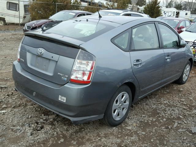 JTDKB22UX53083795 - 2005 TOYOTA PRIUS Grau Foto 4