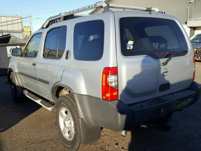 5N1ED28YX4C674737 - 2004 NISSAN XTERRA XE SILVER photo 3