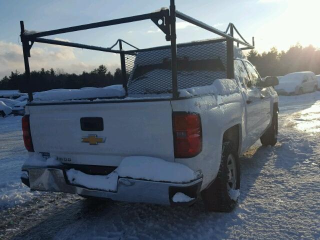 3GCUKPEH0EG281142 - 2014 CHEVROLET SILVERADO WHITE photo 4