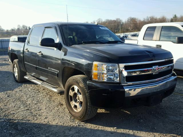 2GCEK13M971636208 - 2007 CHEVROLET SILVERADO BLACK photo 1