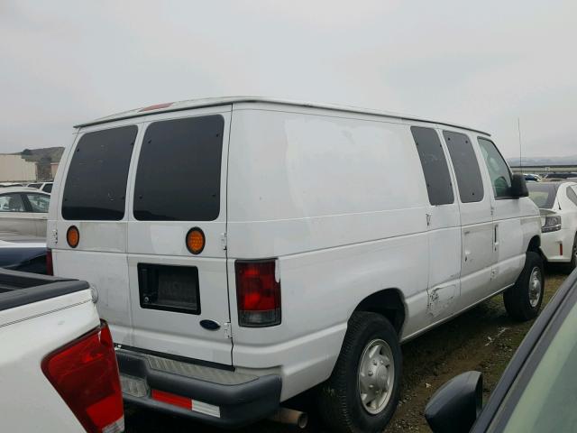 1FTNE24L07DA74870 - 2007 FORD ECONOLINE WHITE photo 4