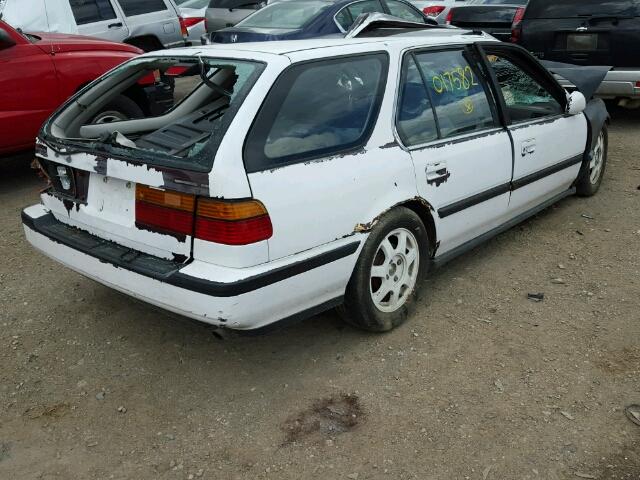 1HGCB9862MA017582 - 1991 HONDA ACCORD EX WHITE photo 4