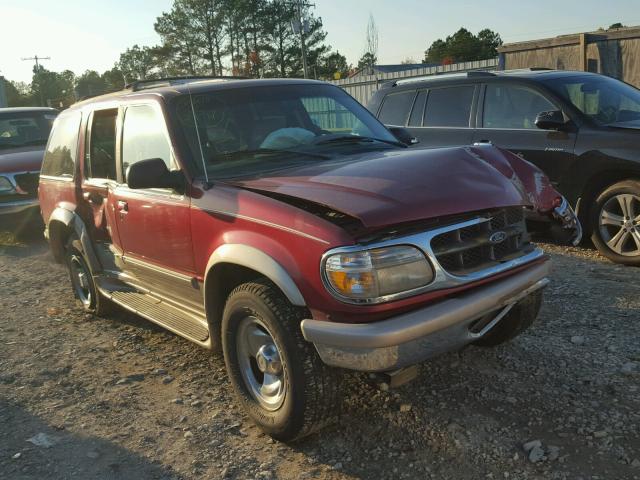 1FMZU32E7WZA53428 - 1998 FORD EXPLORER BURGUNDY photo 1