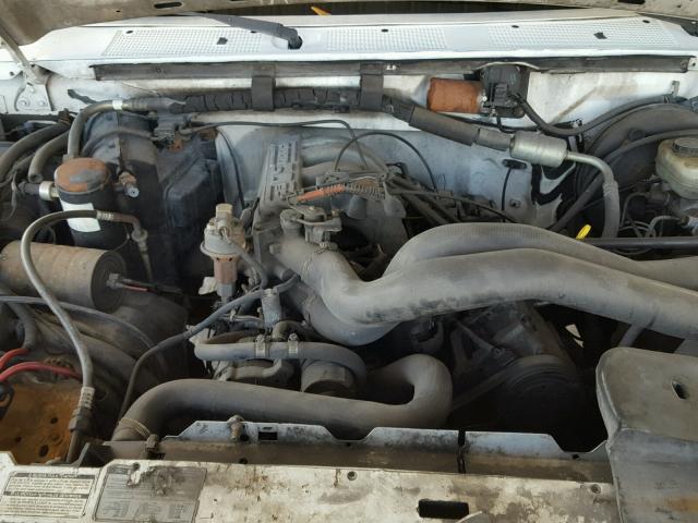 1FTEX15N8NKA41256 - 1992 FORD F150 WHITE photo 7