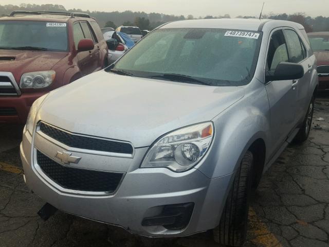 2GNALBEK3C1290395 - 2012 CHEVROLET EQUINOX LS SILVER photo 2