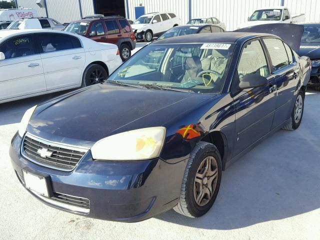 1G1ZS57F77F265314 - 2007 CHEVROLET MALIBU LS BLUE photo 2