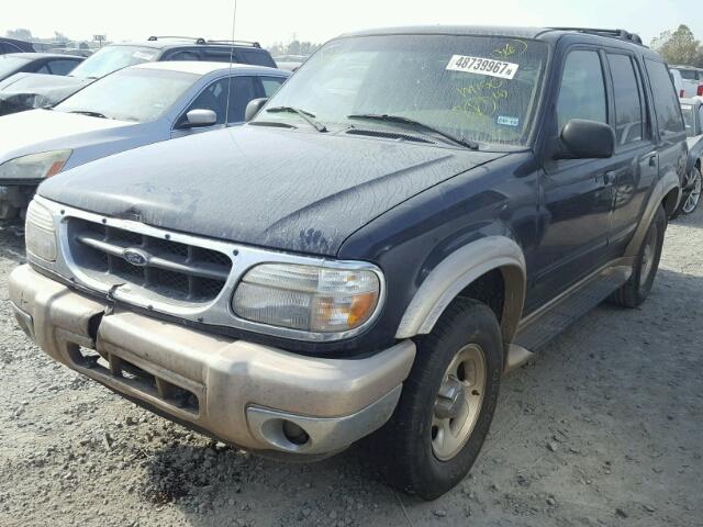 1FMDU74EXYZC65354 - 2000 FORD EXPLORER E BLUE photo 2