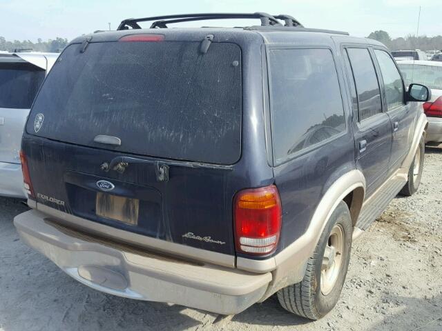 1FMDU74EXYZC65354 - 2000 FORD EXPLORER E BLUE photo 4