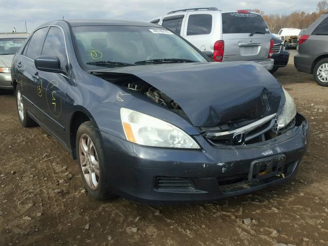 1HGCM56366A169251 - 2006 HONDA ACCORD SE GRAY photo 1