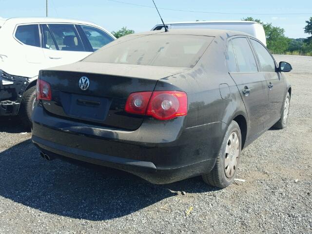 3VWGG71K67M132395 - 2007 VOLKSWAGEN JETTA BLACK photo 4