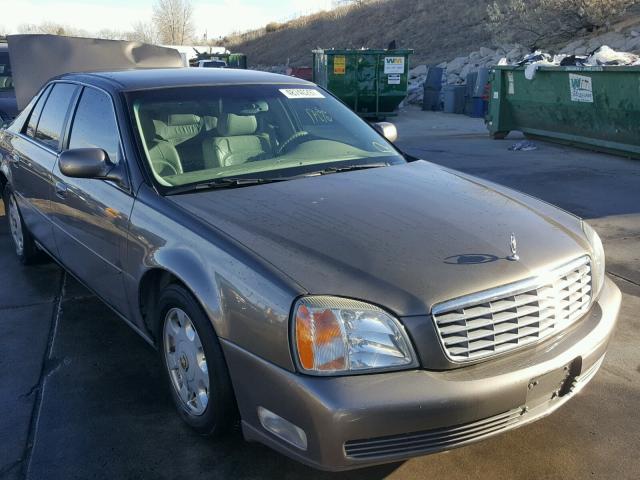 1G6KD54Y52U266395 - 2002 CADILLAC DEVILLE SILVER photo 1