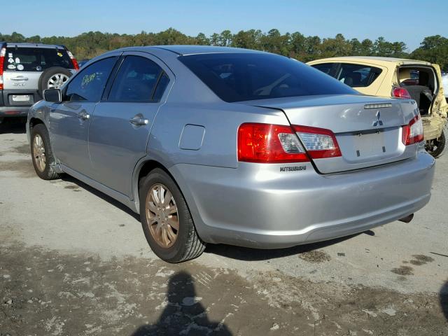 4A3AB36F19E024963 - 2009 MITSUBISHI GALANT ES SILVER photo 3