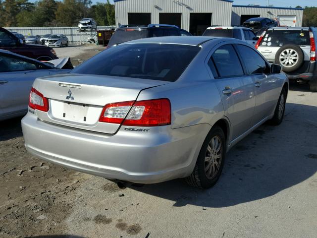 4A3AB36F19E024963 - 2009 MITSUBISHI GALANT ES SILVER photo 4