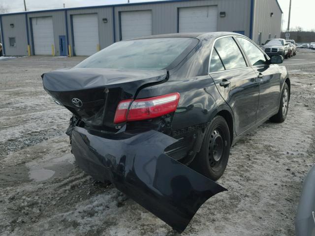 4T4BE46KX9R132815 - 2009 TOYOTA CAMRY BASE BLACK photo 4