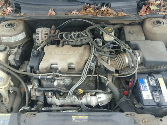 1G2NE52E15M180400 - 2005 PONTIAC GRAND AM S TAN photo 7