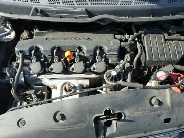 2HGFG12876H567861 - 2006 HONDA CIVIC EX SILVER photo 7