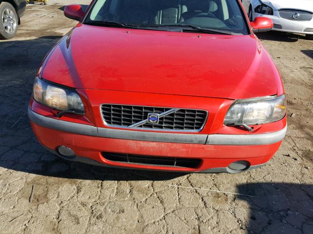 YV1RS53D012010010 - 2001 VOLVO S60 T5 RED photo 7