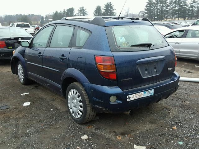 5Y2SM62814Z468565 - 2004 PONTIAC VIBE BLUE photo 3