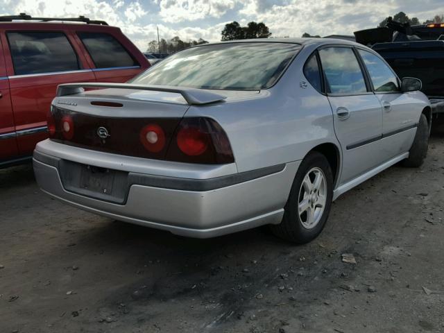 2G1WH52K939274816 - 2003 CHEVROLET IMPALA LS GRAY photo 4