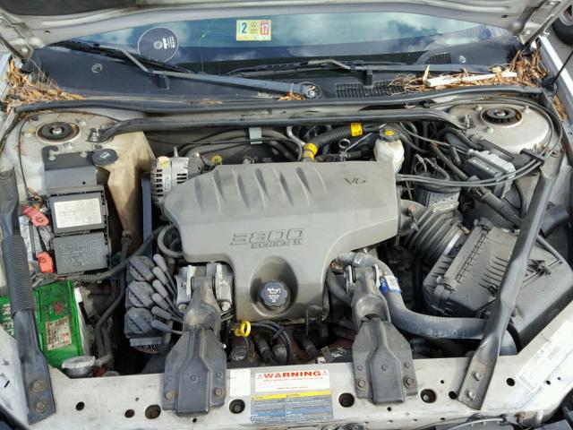 2G1WH52K939274816 - 2003 CHEVROLET IMPALA LS GRAY photo 7