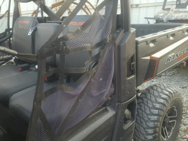 4XAWH9EA4EB172429 - 2014 POLARIS RANGER 900 GRAY photo 9