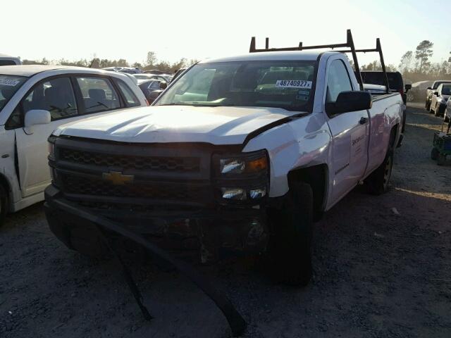 1GCNCPEC0EZ382509 - 2014 CHEVROLET SILVERADO WHITE photo 2