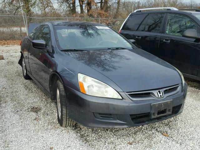 1HGCM72307A021177 - 2007 HONDA ACCORD LX BLACK photo 1