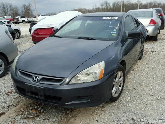 1HGCM72307A021177 - 2007 HONDA ACCORD LX BLACK photo 2