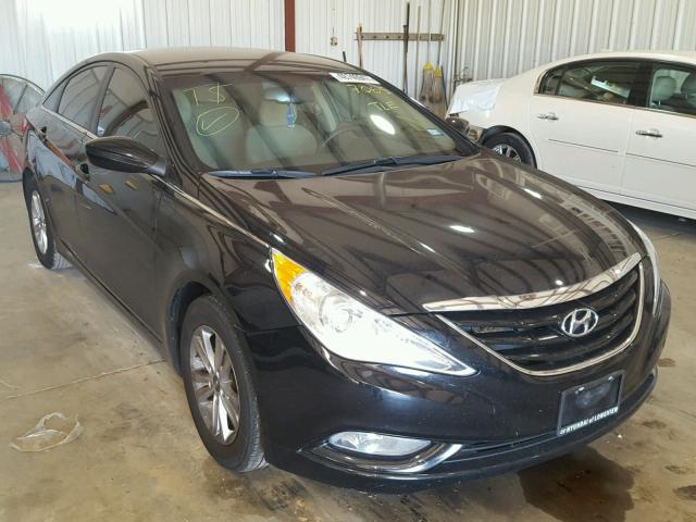 5NPEB4AC3DH537065 - 2013 HYUNDAI SONATA GLS BLACK photo 1