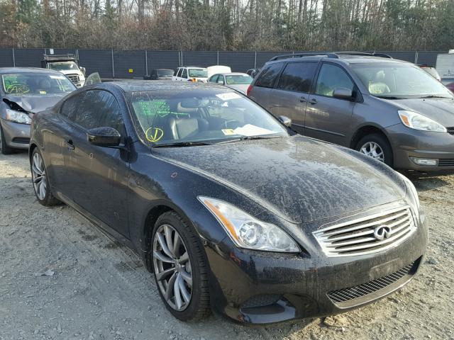 JNKCV64E98M123242 - 2008 INFINITI G37 BASE BLACK photo 1