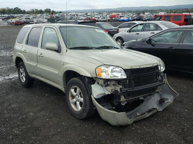 4F2CZ961X5KM35594 - 2005 MAZDA TRIBUTE S TAN photo 1