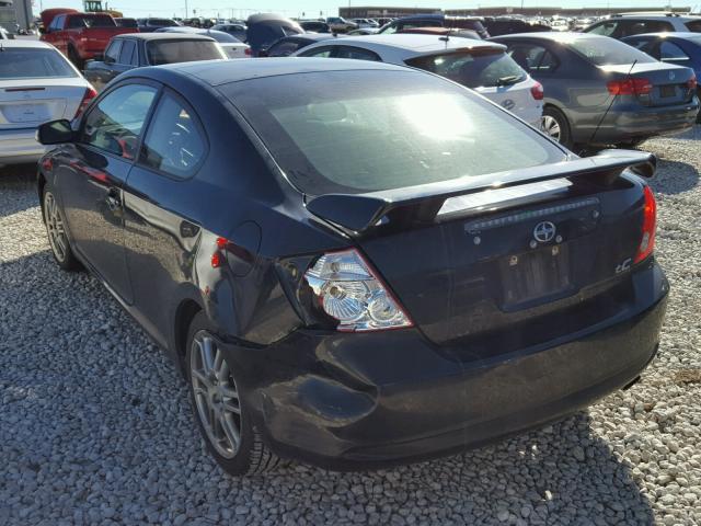 JTKDE167670200543 - 2007 TOYOTA SCION TC 黑色 照片 3