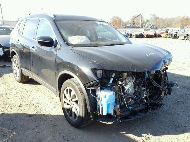 5N1AT2MV5FC825077 - 2015 NISSAN ROGUE S BLACK photo 1