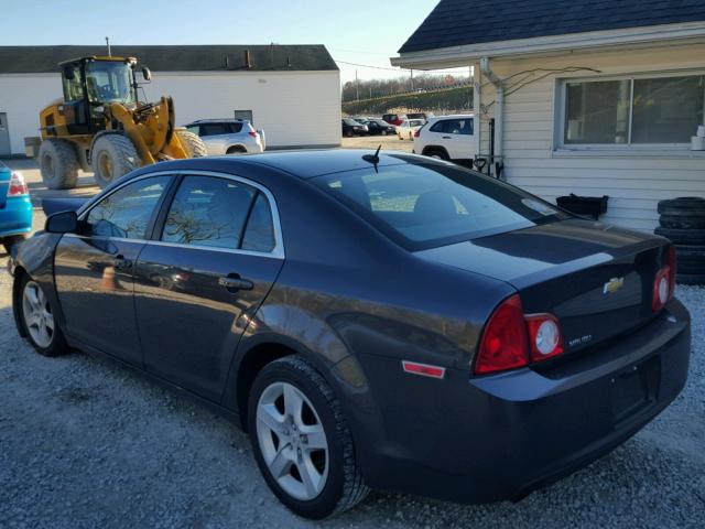 1G1ZB5E11BF269777 - 2011 CHEVROLET MALIBU LS GRAY photo 3