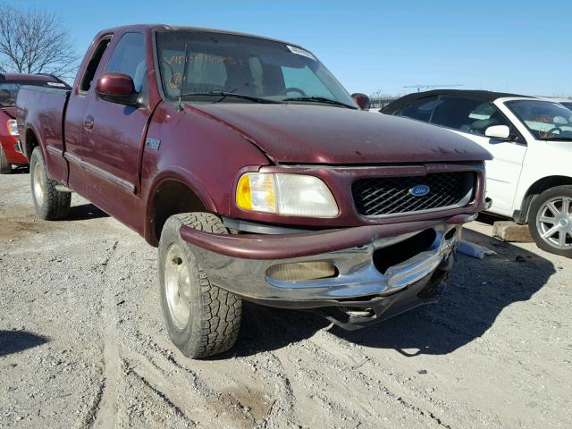 1FTDX1867VKA16851 - 1997 FORD F150 MAROON photo 1