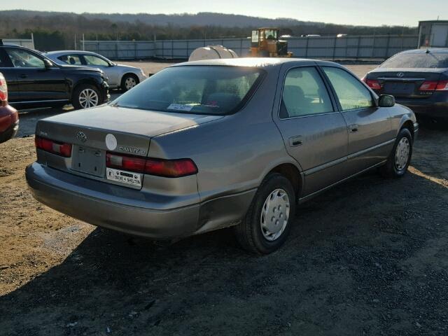 4T1BG22K1VU074912 - 1997 TOYOTA CAMRY CE TAN photo 4