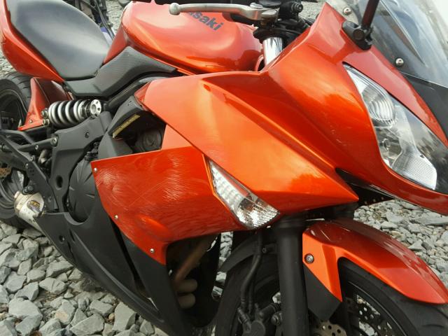 JKAEXEC11BDA66990 - 2011 KAWASAKI EX650 C 红色 照片 9
