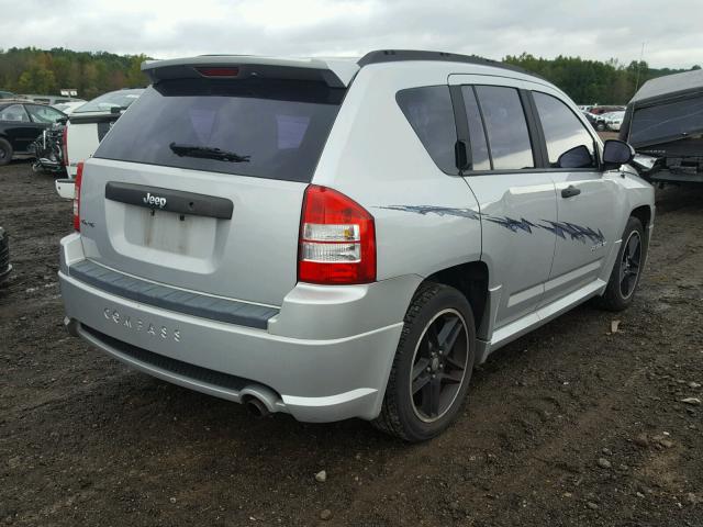 1J8FF47W58D733507 - 2008 JEEP COMPASS SP 银色 照片 4