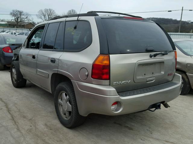 1GKDS13S722312939 - 2002 GMC ENVOY TAN photo 3