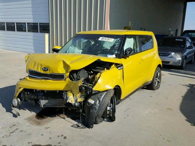 KNDJP3A50G7260234 - 2016 KIA SOUL + YELLOW photo 2