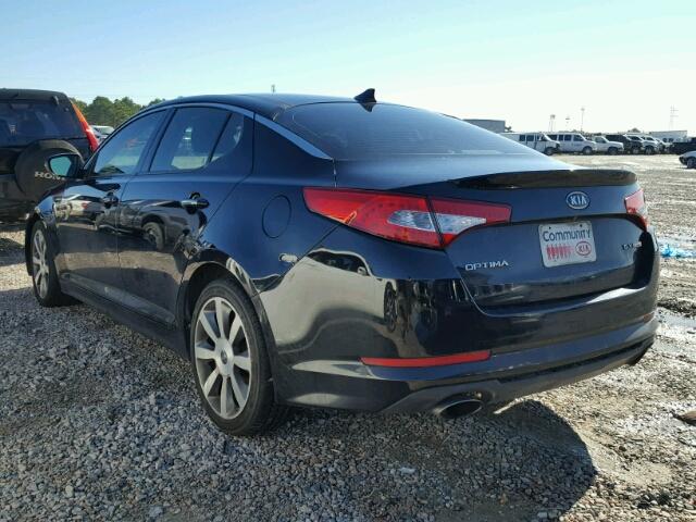 5XXGR4A67CG002667 - 2012 KIA OPTIMA SX BLACK photo 3