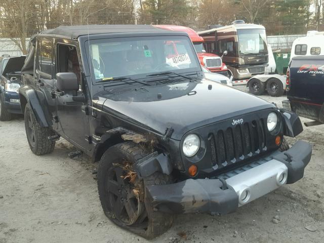 1J4BA5H11AL107763 - 2010 JEEP WRANGLER U BLACK photo 1