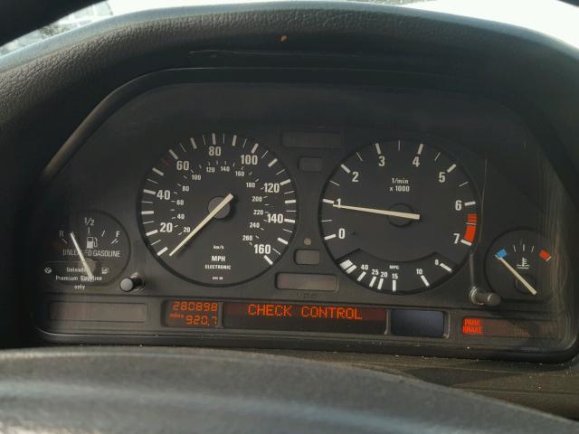 WBAHD5319NBF98707 - 1992 BMW 525 I BLACK photo 8