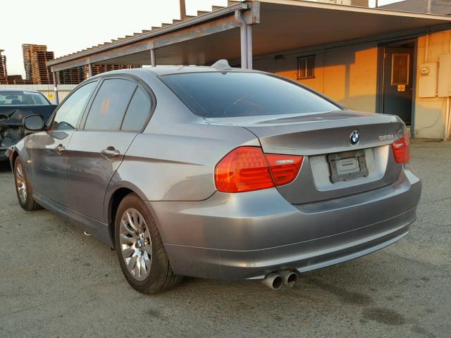 WBAPH57589NM33861 - 2009 BMW 328 I SULE CHARCOAL photo 3